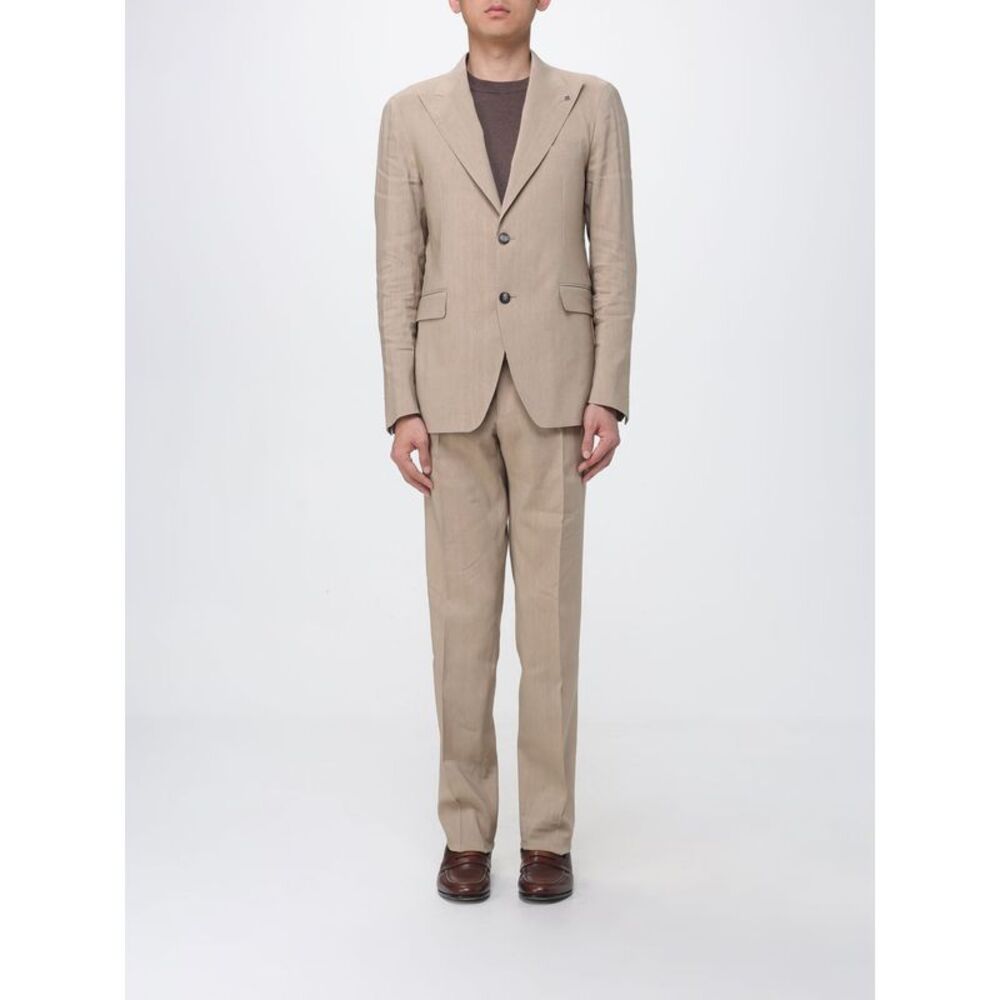 Tagliatore Suit Men Beige